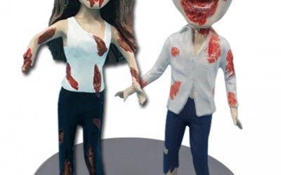 Turn Yourself into the Undead with Your Very Own Customized Zombie Bobblehead from Allbobbleheads.com!