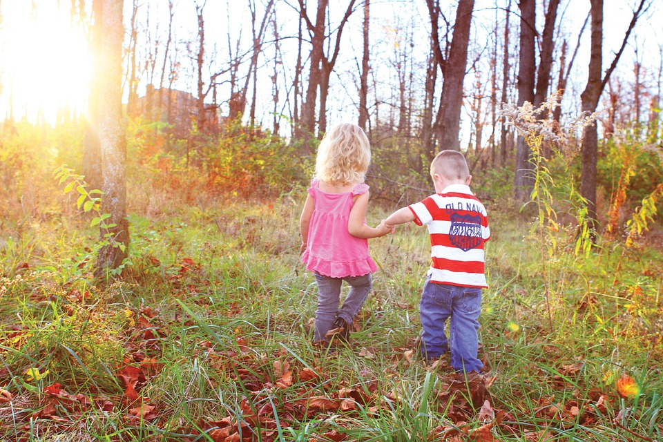 Photo by Mcconnmama, via Pixabay | https://pixabay.com/en/boy-girl-holding-hands-happy-young-358300/